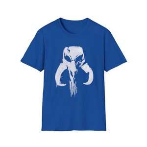 Punisher Mythic Skull Mandalorian Mythosaur T-Shirt | Star Wars Inspired Icon image 4
