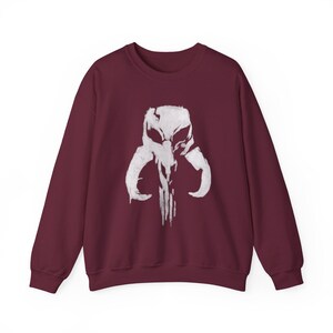 Sudadera Punisher Mythic Skull Mandalorian Mythosaur / Escudo de Star Wars imagen 2