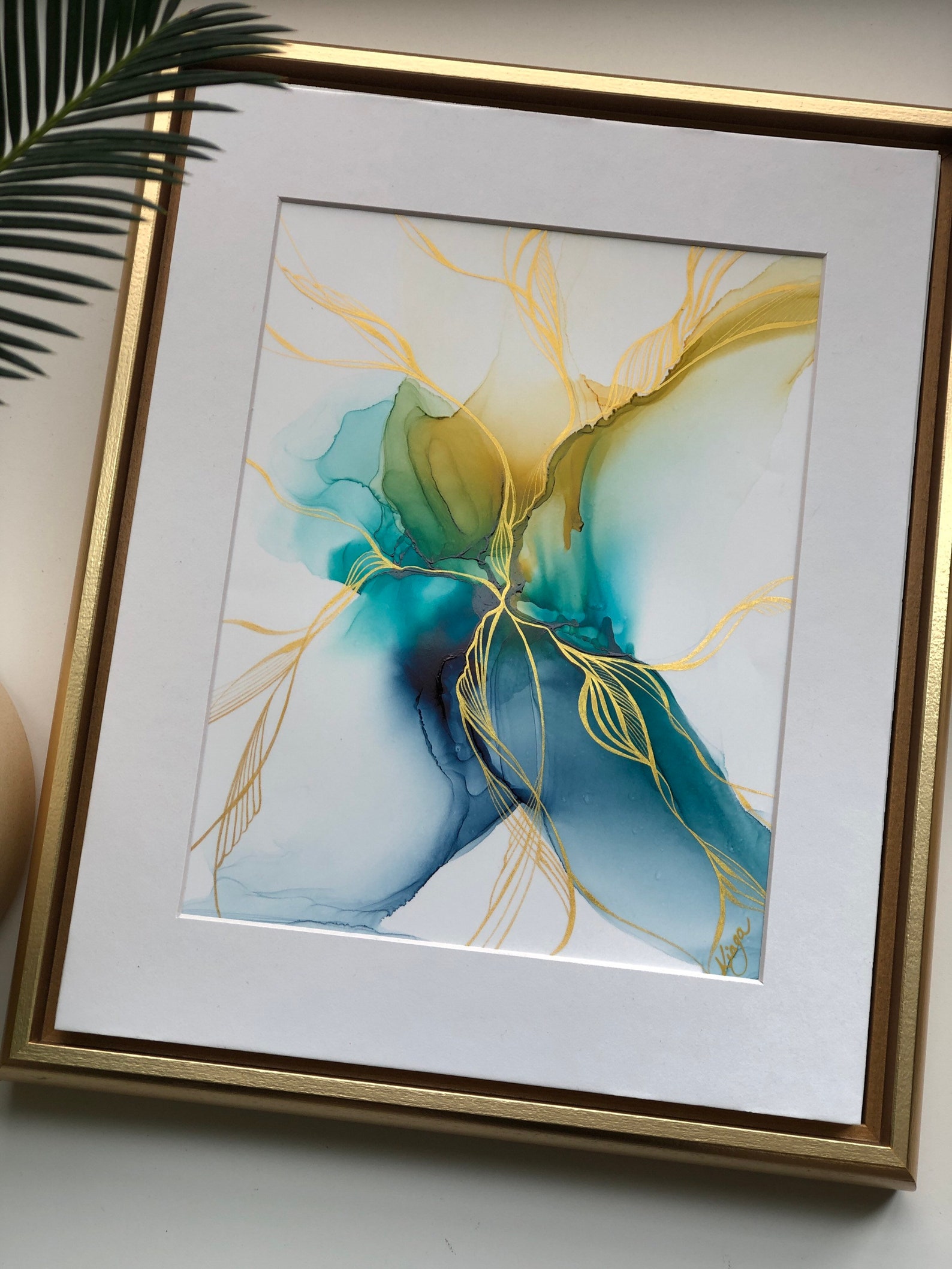 Pintura original de tinta de alcohol 8x10 pintado a mano Etsy España Pintura original de tinta de alcohol 8x10 pintado a mano Etsy España