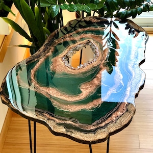 Custom order Resin agate geode wall art, coffee table, epoxy, modern luxury, home, office decor, nature inspired, one of a kind