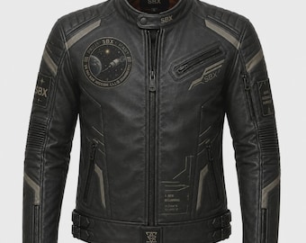 Men' Leather Jacket, quilted Jacket, custom Jacket, Handmade Biker Jacket, Festival Outfit, Unique Gift for Him