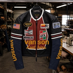 Vintage Vanson Jacket - Etsy