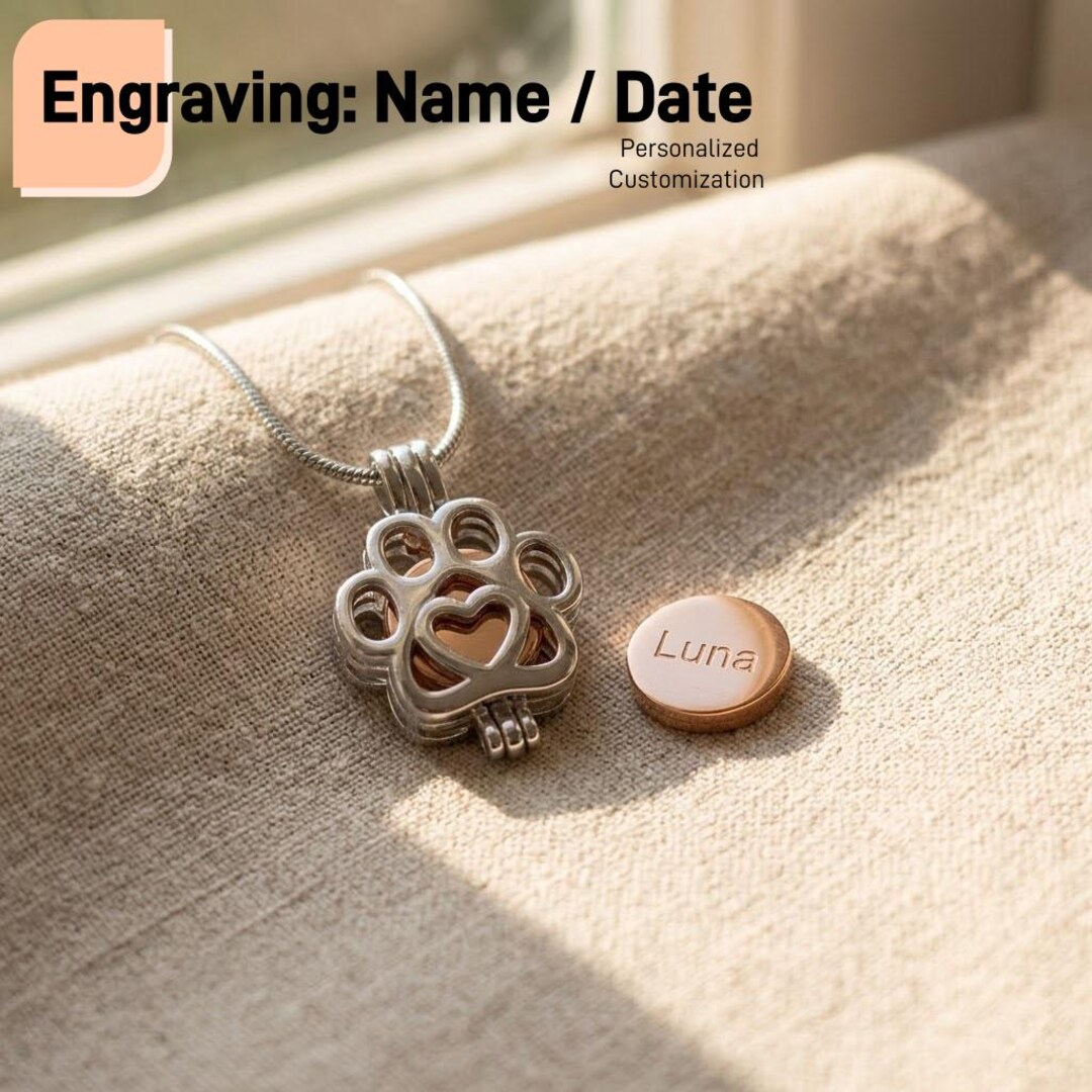 Personalized Pet URN Necklace Cremation Jewelry for Men Women Human ...