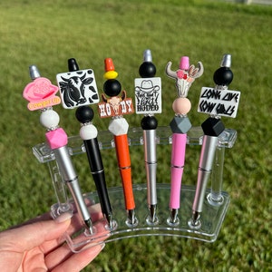Silikonperlen - Western Pen Set - Nachfüllpack, Refill, Nachfüllpack, Refill, Nachfüllfläschchen, Refill, Kugelschreiber, Nachfüllpack, Refill, Kugelschreiber, Nachfüllpack