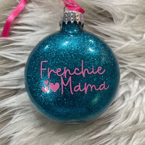 Frenchie Mama Ornament: Personalized Dog Pet Ornament