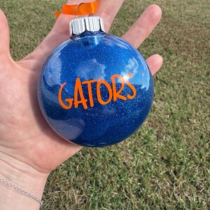 Florida Gators Glitter Christmas Ornament - SEC College Football