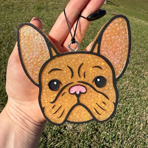 Frenchie Car Freshie - Car Air Freshener - Car Accessory - Freshy - French Bulldog