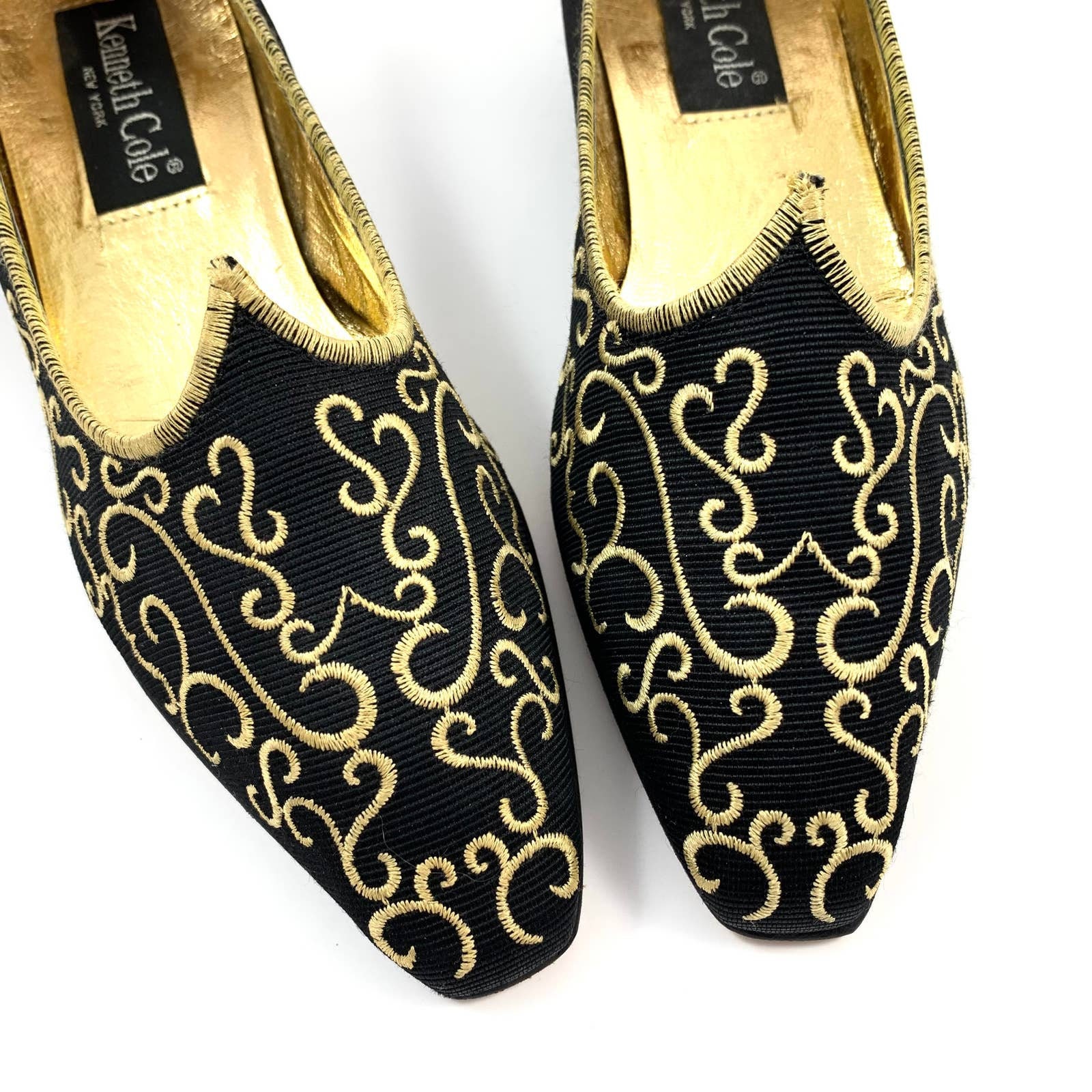 Kenneth cole shop gold sneakers