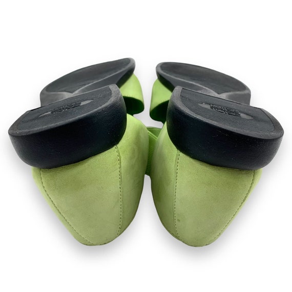 90's MOOTSIES TOOTSIES lime green nubuck suede ca… - image 7