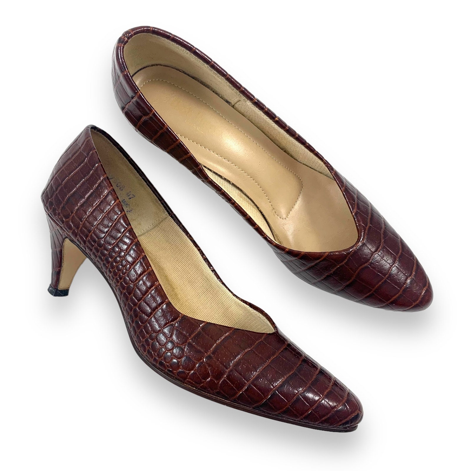 Crocodile heels Etsy