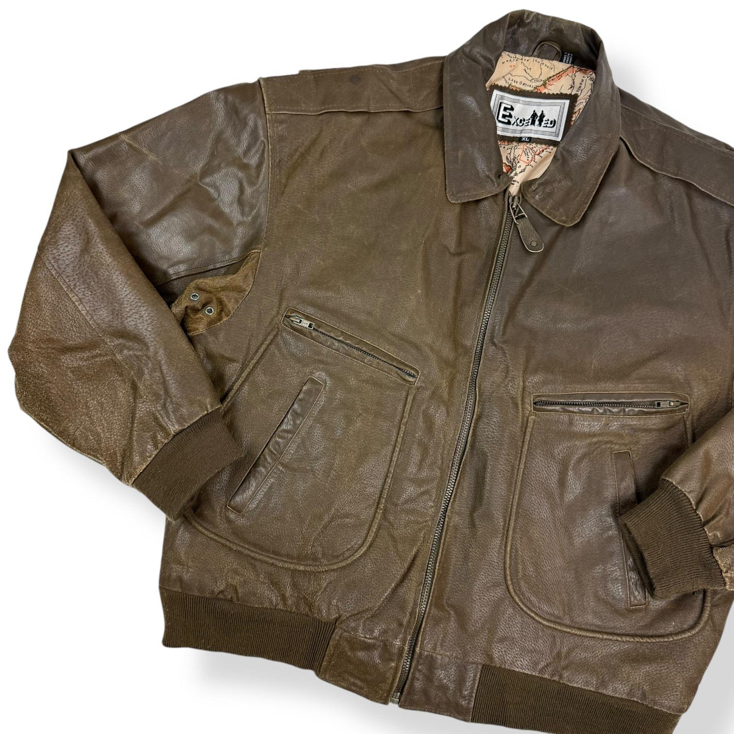 80s Leather Jacket - Etsy 80s Leather Jacket - Etsy