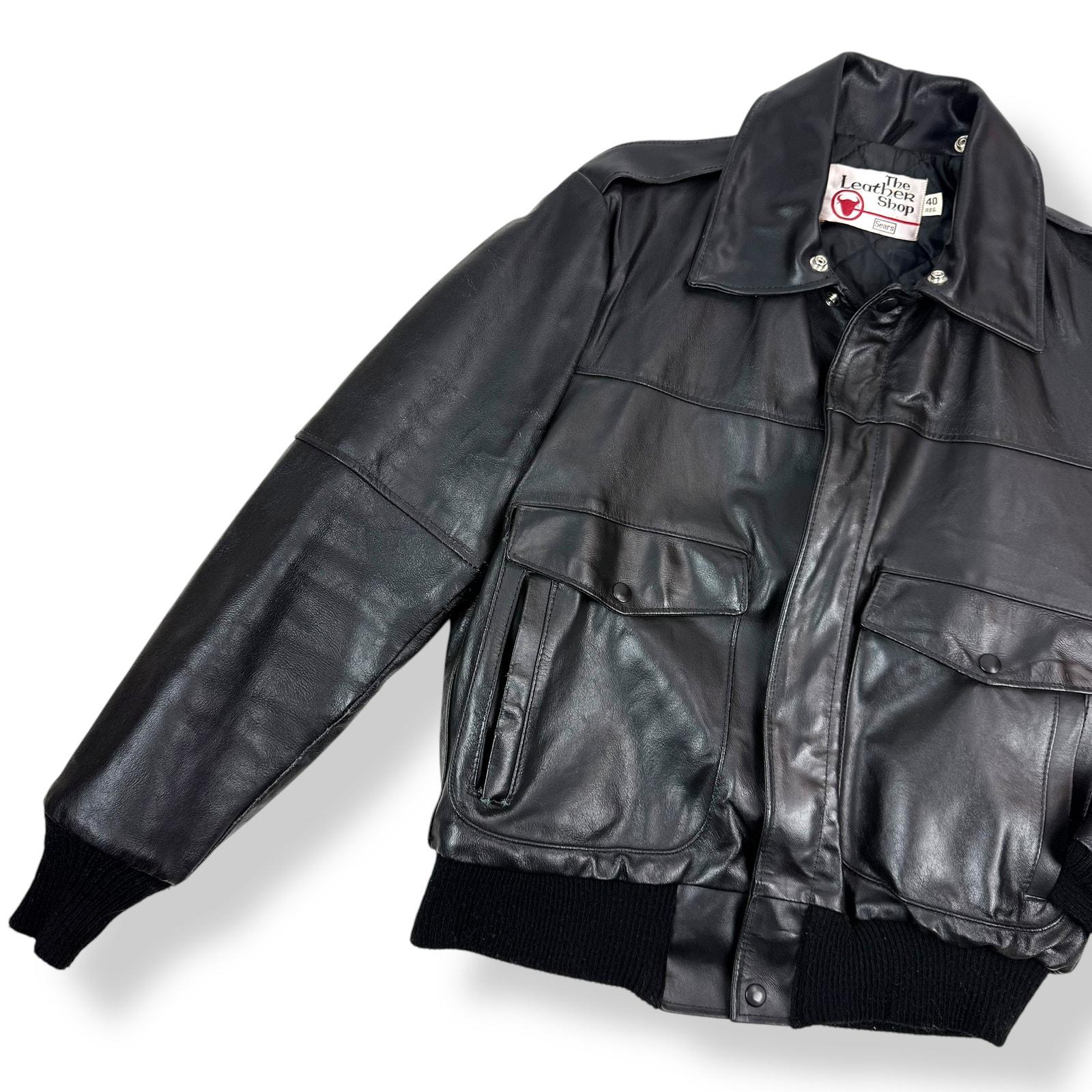 Sears Leather Jacket - Etsy
