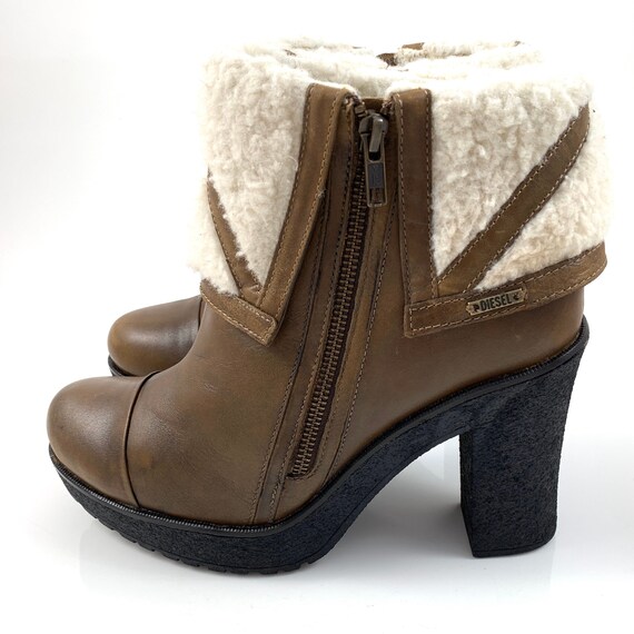 diesel platform boots