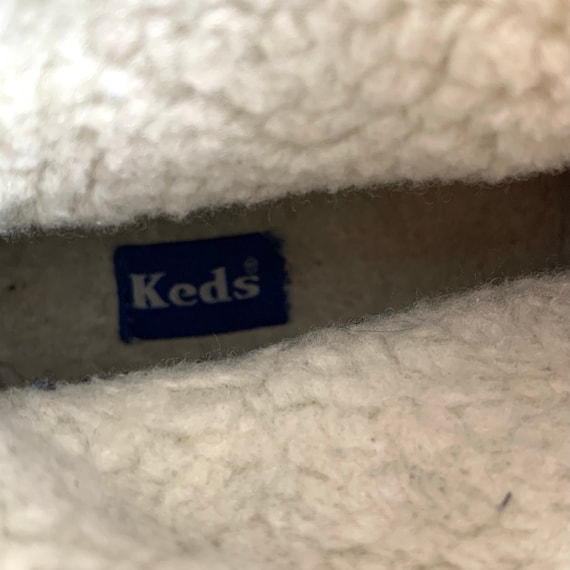 90’s Rare KEDS green suede high top moccasin snea… - image 8