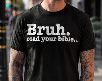 Divertido meme "Lee tu Biblia" PNG, diseño de camiseta de fe cristiana, gráfico religioso para sublimación, descarga digital de versículo bíblico