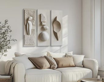 Geometric Natural Shapes Handmade 3D Art