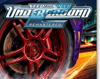 Need for Speed Underground 2 PC Download, Full Version Windows Game, Racing Game Digital Download, NFSU2 Remastered