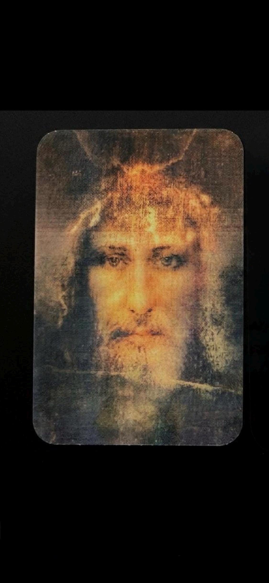 Shroud of Turin Holy Card - Etsy