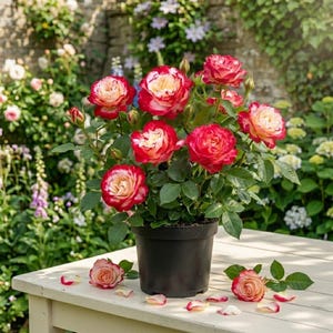 Double Delight Rose - Etsy