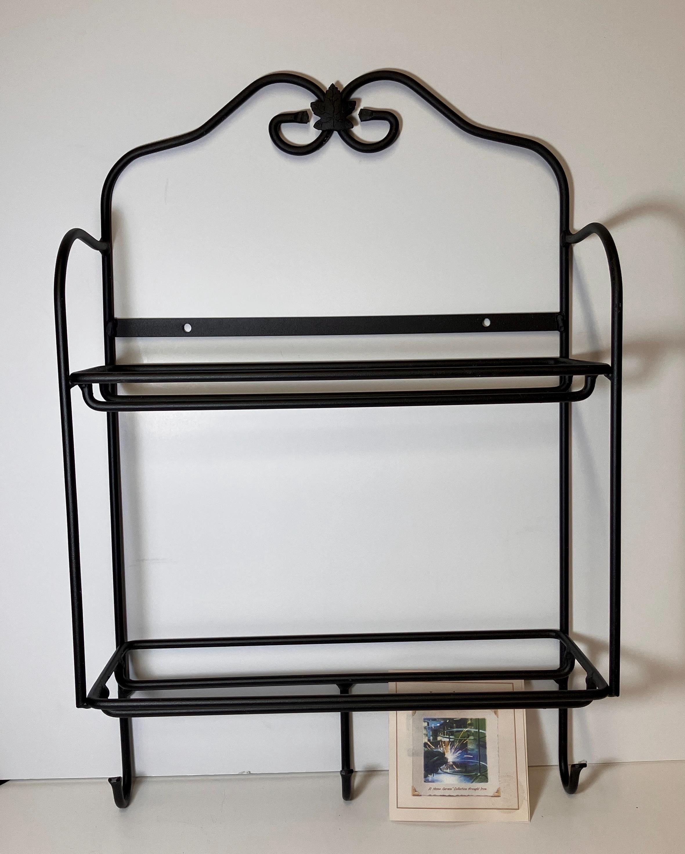 Longaberger アイアンシェルフ　ロンガバーガー Vintage Wrought Iron Rack - Longaberger Foundry Collection