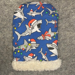 Ice Scraper Mitt - Santa Shark