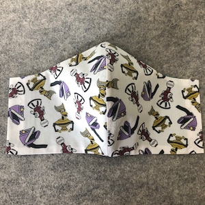 MST3K Robot Roll Call Fabric Face Mask - Washable, Reusable &  Reversible