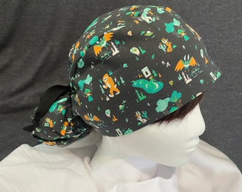 Cryptid Cuties | Custom Scrub Cap - Surgical Cap | Various Styles