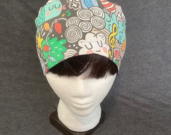 Christmas Doodles | Scrub Cap - Surgical Cap