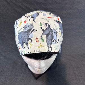 Garbage Can Gary | Custom Scrub Cap - Surgical Cap | Various Styles