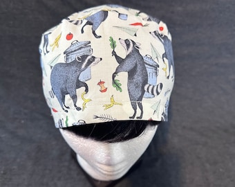 Garbage Can Gary | Custom Scrub Cap - Surgical Cap | Various Styles