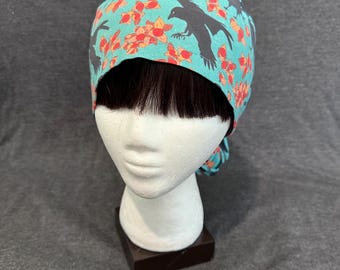 The Crows Are Here | Custom Scrub Cap - Surgical Cap | Various Styles