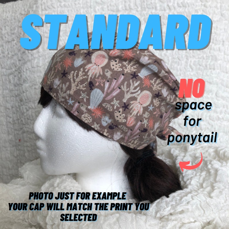Anglerfish | Scrub Cap - Surgical Cap | Various Styles image 6