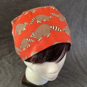 Rusty Raccoon | Scrub Cap - Surgical Cap | Various Styles