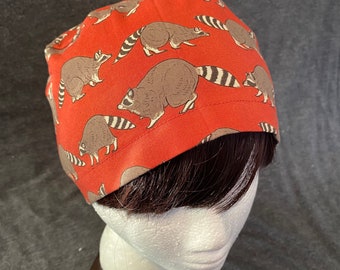 Rusty Raccoon | Scrub Cap - Surgical Cap | Various Styles
