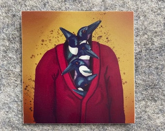 Several Magpies - Vinyl Sticker