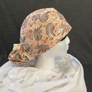 Opossums and Roses | Scrub Cap - Surgical Cap | Various Styles