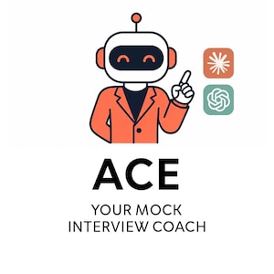 ACE — Coach d'entretien d'embauche pour l'IA | Simulation d'entretien + examen de la lettre de motivation | ChatGPT et Claude Prompt