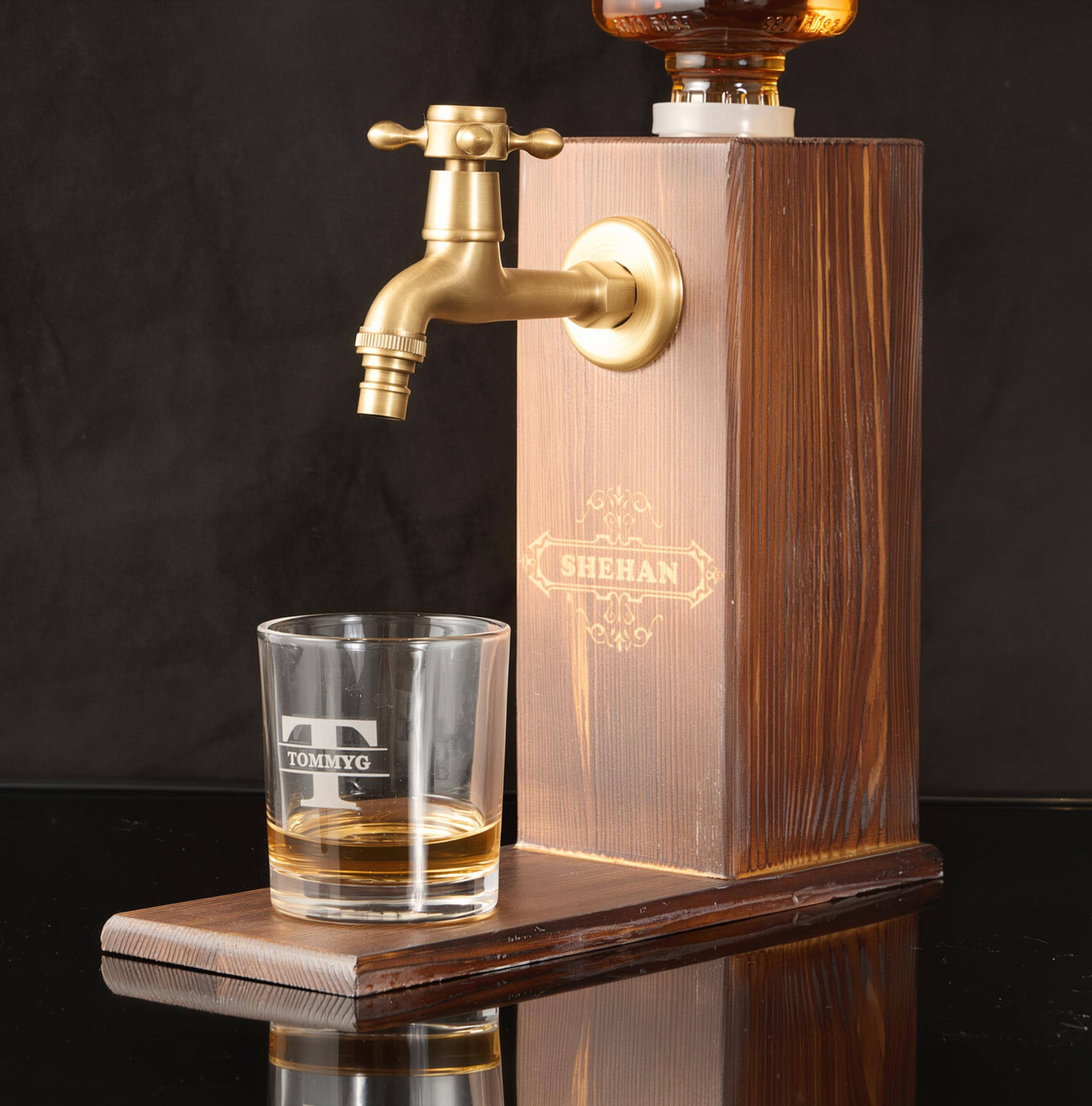 Whisky bottle stand - Etsy 日本