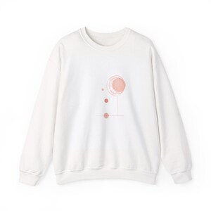 Minimalist Geometric Sweatshirt| Modern Abstract| Clean Line Art Sweater| Unisex streetwear| Premium Shirt| Modern Clothing| Style sweater