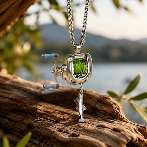 engraved fishing lure necklace its a daily reminder of your love and shared adventures Fishing Lure Key-Chain | Personal