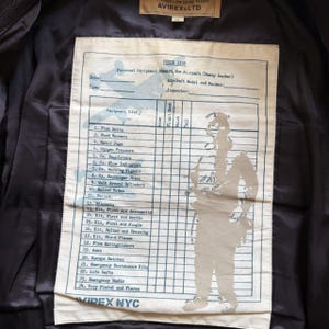 Vintage Avirex Top Gun G-1 flygjacka - M/L bild 7