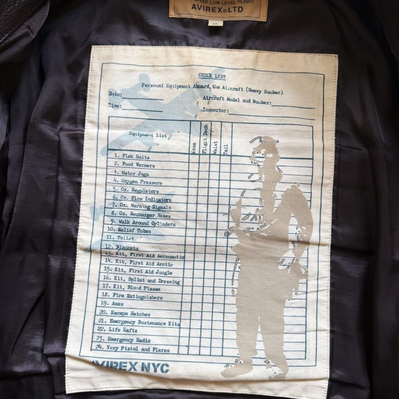 Vintage Avirex Top Gun G-1 flygjacka - M/L bild 7