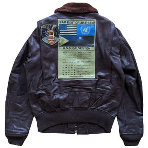 Vintage Avirex Top Gun G-1 flygjacka - M/L bild 2