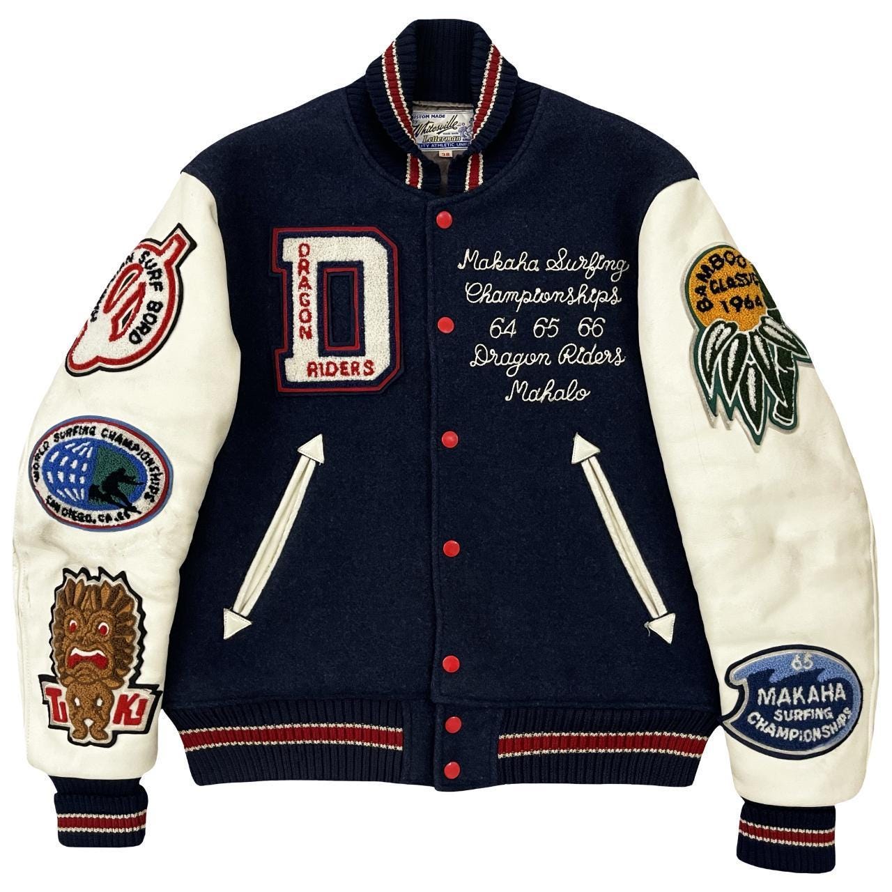 Whitesville Varsity Jacket - Etsy