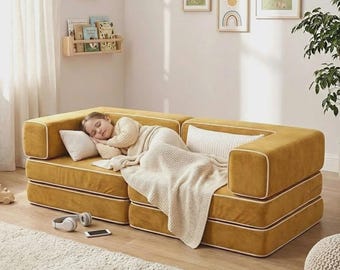 Modulare Kinderspielcouch | Wandelbares Kindersofa & Spielmatte
