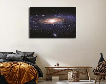 Galaxy Space Universe Planet Poster Canvas Print Schilderij Foto Wall Art Thuis Hal Slaapkamer Woonkamer Decor