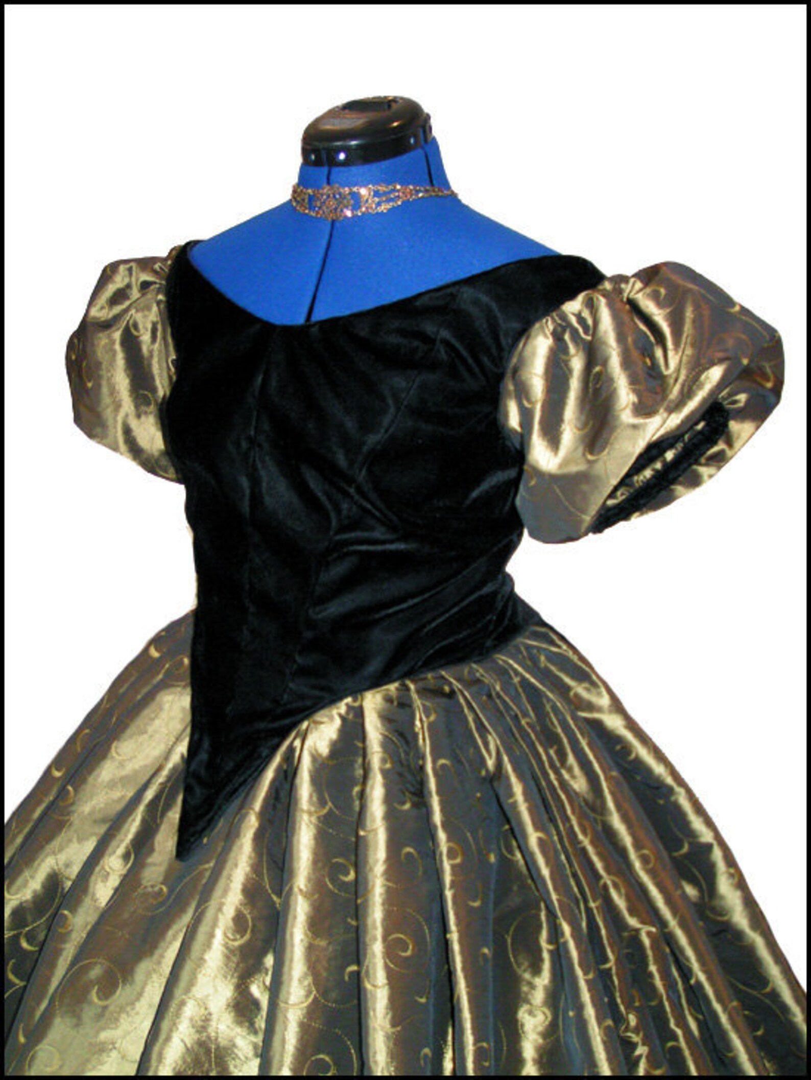 1800s Civil War Victorian Ball Gown Dress NEW Gorgeous Etsy Evening gown patterns ball dress patterns sewing patternpostie