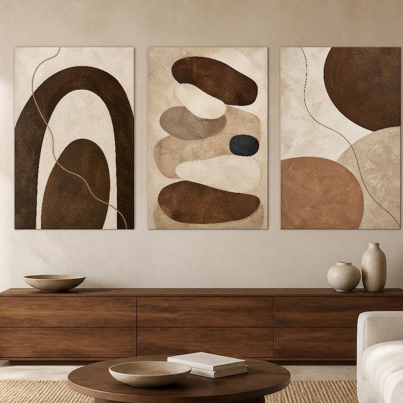 Abstract Art Trio Pdf - Etsy