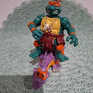 Playmates - TMNT: Mutant Mayhem - Battle Cycle with Raphael Figure