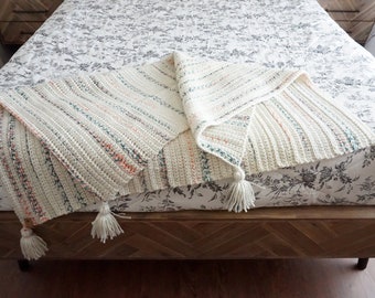 Blossom Small Crochet Throw